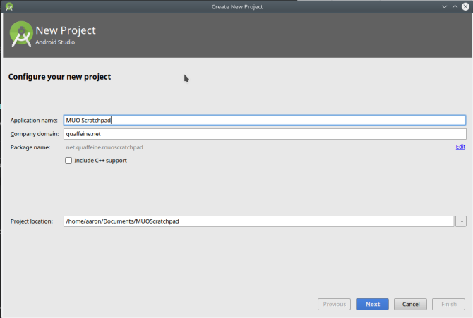 android create app androidstudio newproject1