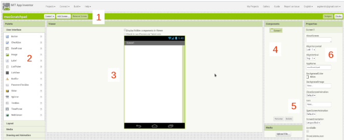 android create app appinventor designer