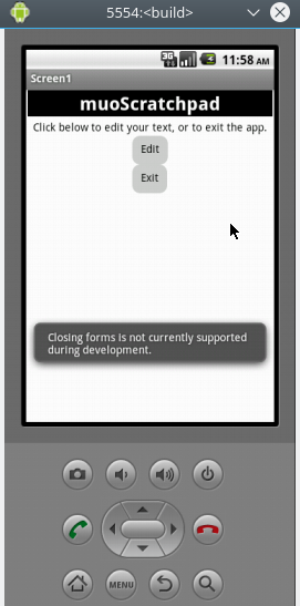 android create app appinventor screen1 buttonblock result