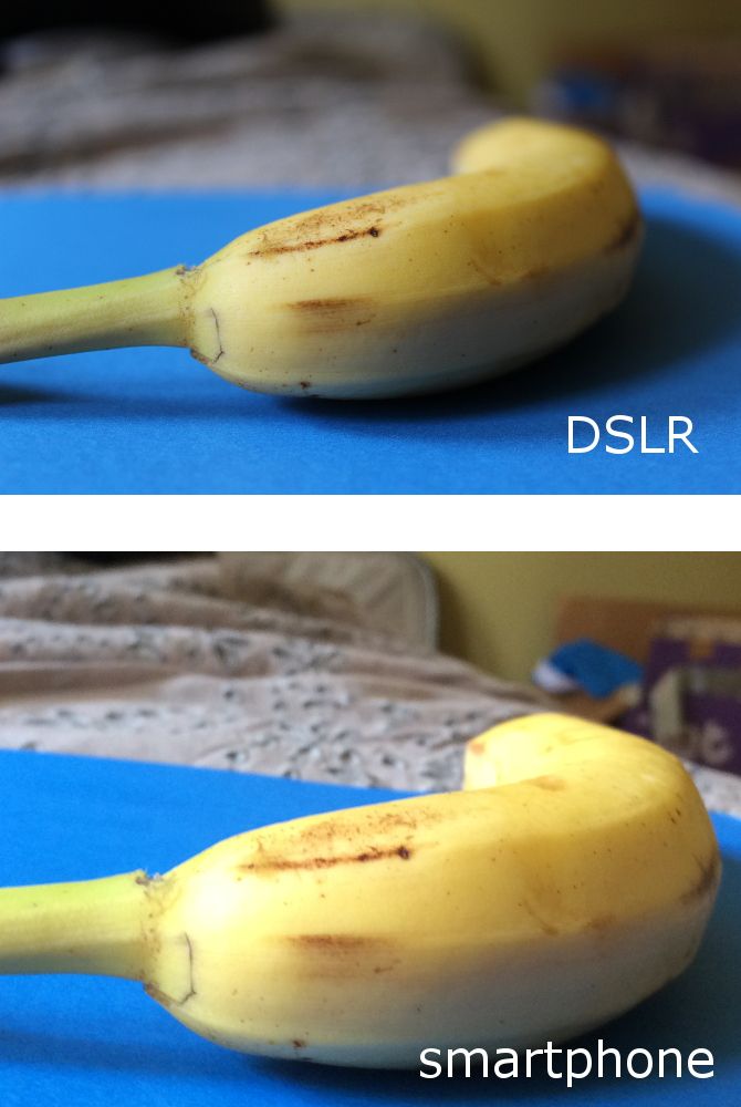 depth comparison shot 1 - Fotocamere DSLR e fotocamere per smartphone, a confronto: pro e contro