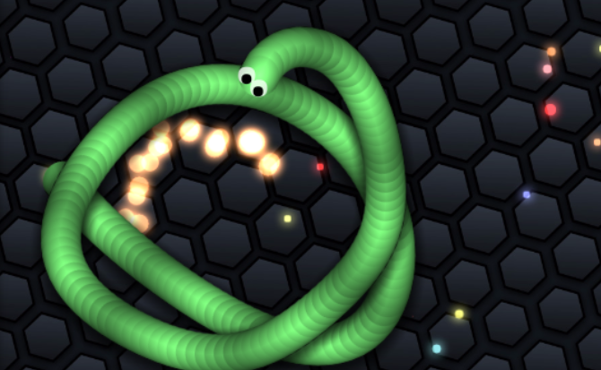 slither coil eat orbs
