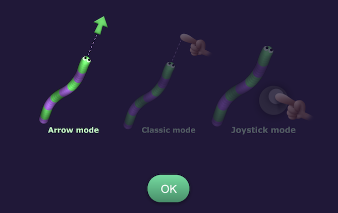 slither controls mobile