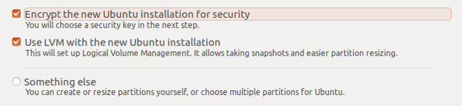ubuntu encrypt install