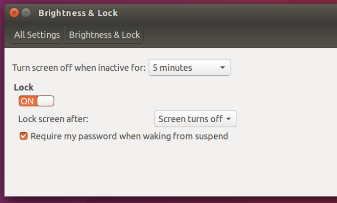 ubuntu screensaver lock