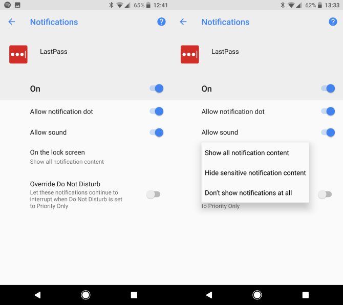 android oreo app not updated for notifications