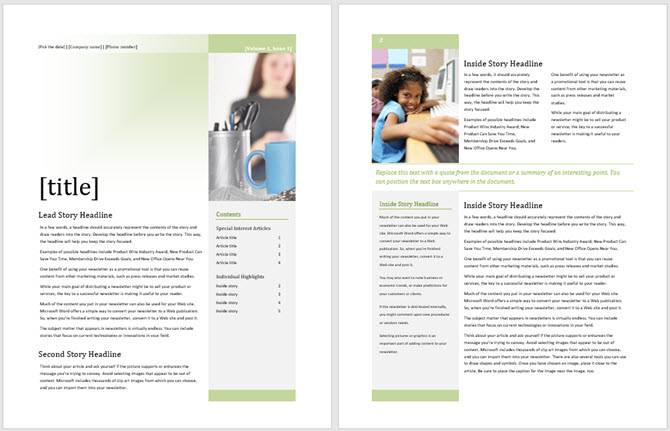 13 Free Newsletter Templates You Can Print Or Email As Pdf 13 Free Newsletter Templates You Can Print Or Email As Pdf