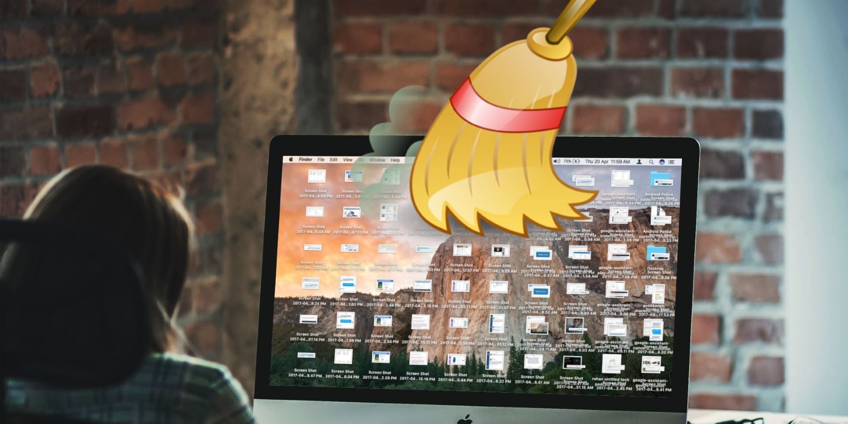 how to clean up mac desktop