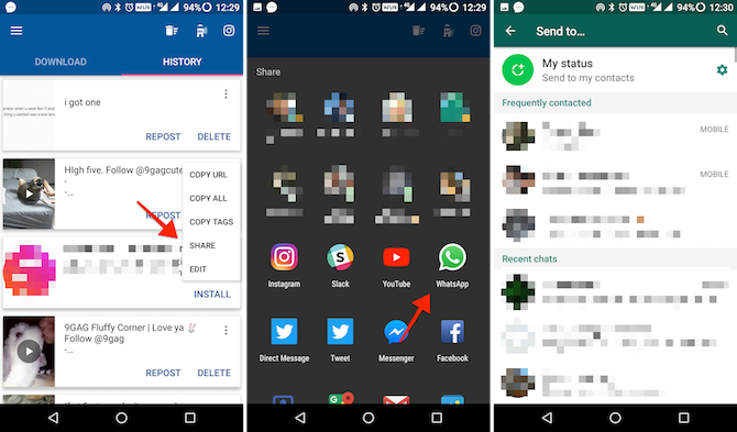 Download Videos from Facebook Instagram Twitter on Android 5