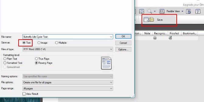 omnipage optical character recognition