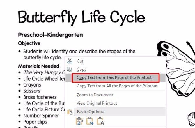 onenote optical character recognition