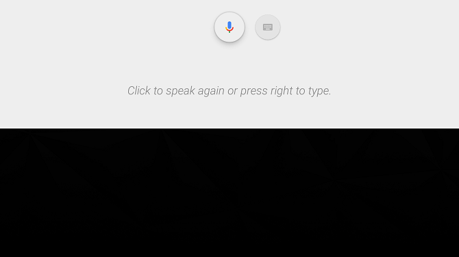 voice search android tv app