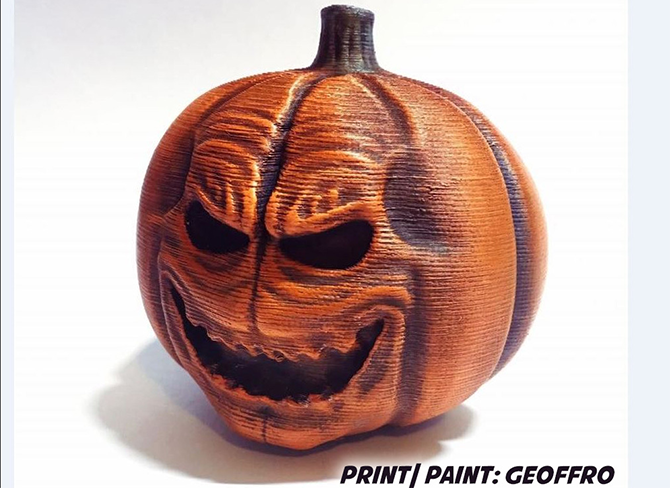 mini pumpkin 3d print