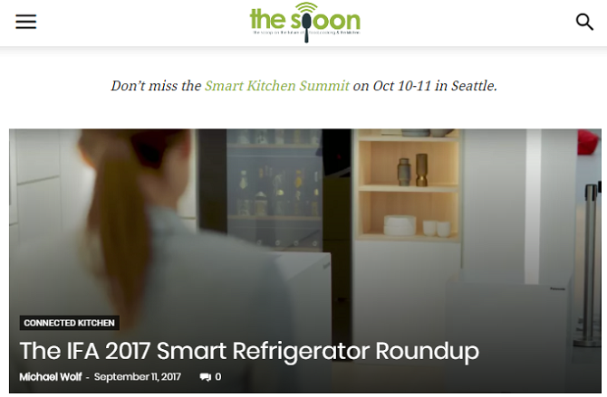 the spoon kitchen smart home
