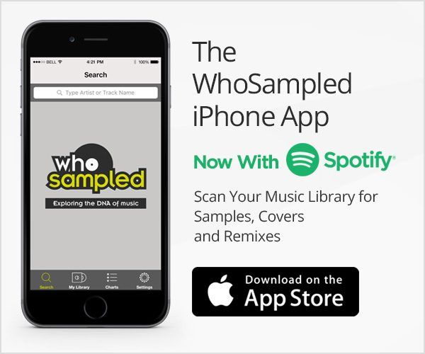 spotify app integration whosampled