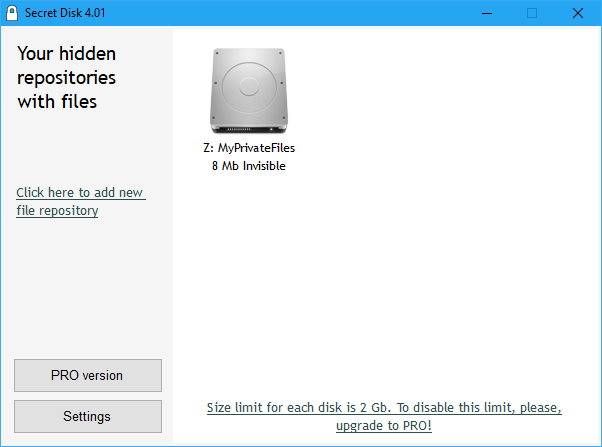 how to hide files folders drives in windows 10