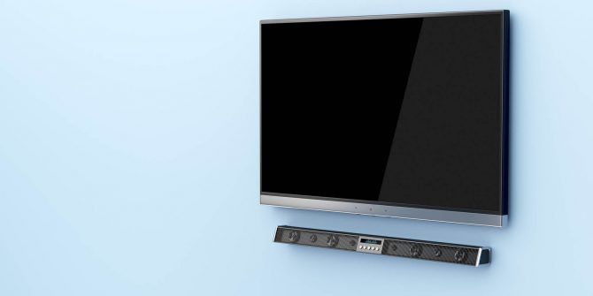 Use a soundbar - soundbar &amp; TV