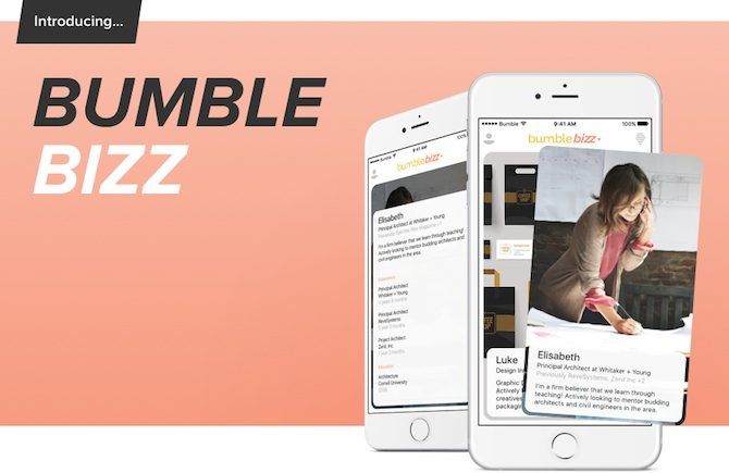 bumble bizz dating app linkedin