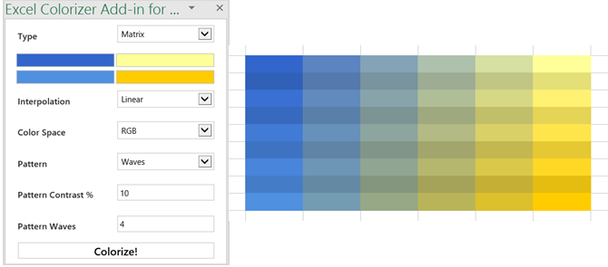 pleasing spreadsheets microsoft excel add-in colorizer
