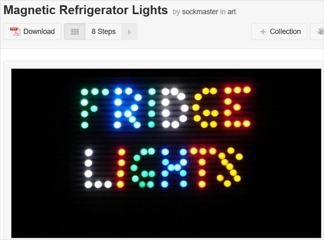 LED fridge lights