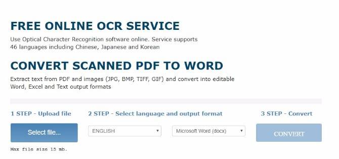 The 3 Best Free Ocr Tools To Convert Your Files Back Into Editable Documents