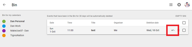 google calendar new features bin