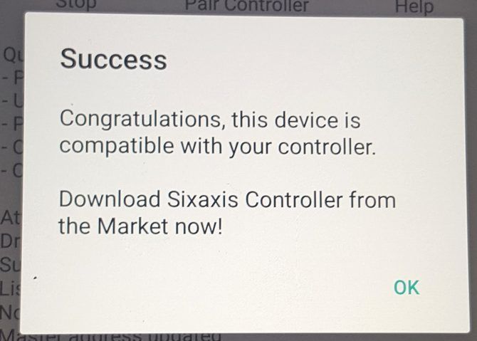 sixaxis compatibility success