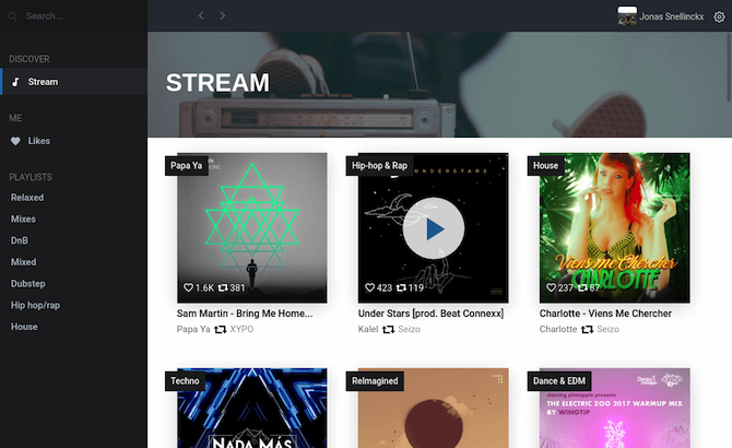 soundcloud apps to stream discover download music auryo