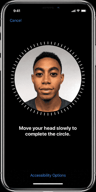 Face ID Set up