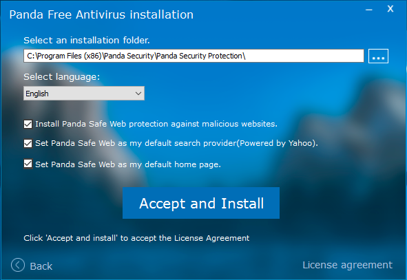 Free antivirus without account