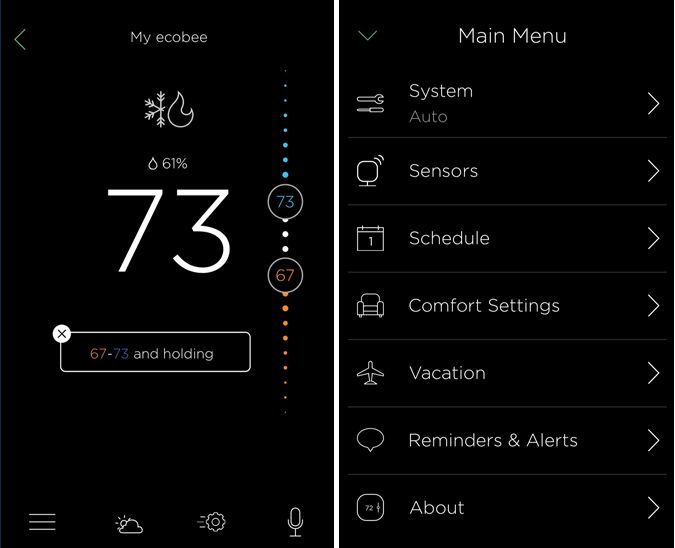 guide how to set up the ecobee4 smart thermostat