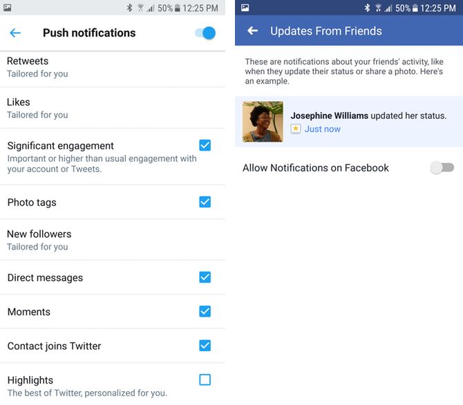 reduce distracting android notifications