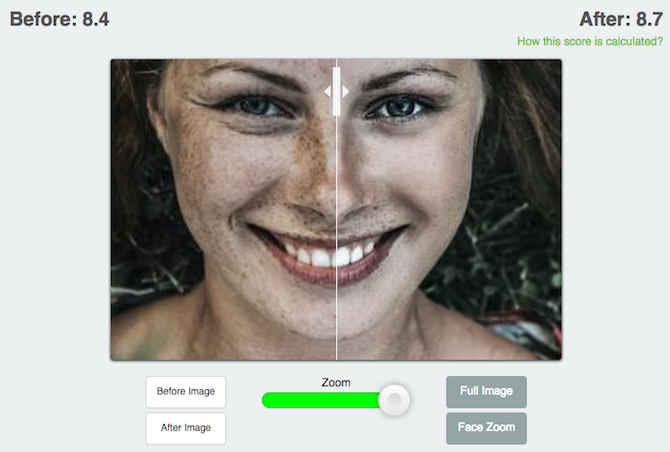 one-click websites make photos look better