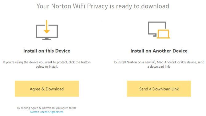 Install Norton WiFi Privacy