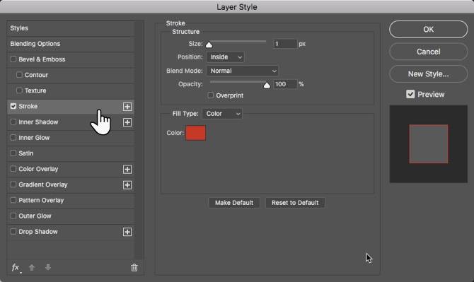 how to outline text in photoshop