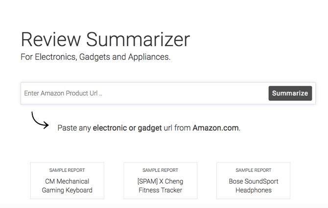 Paste any electronic or gadget url from Amazon.com