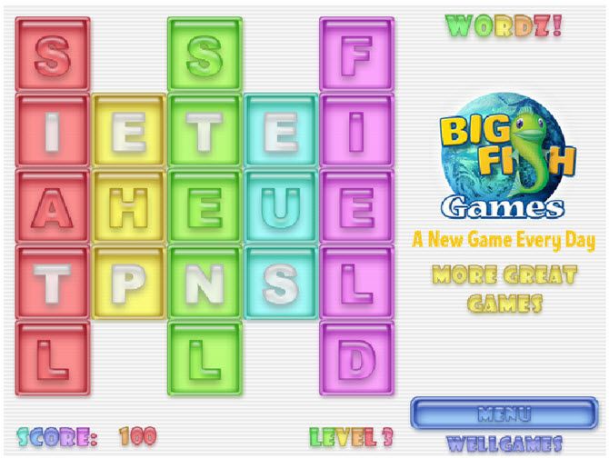 Free Online Word Games - Wordz!