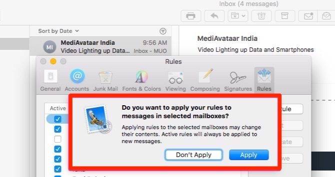 6 Apple Mail Rules to Deal With Email for You