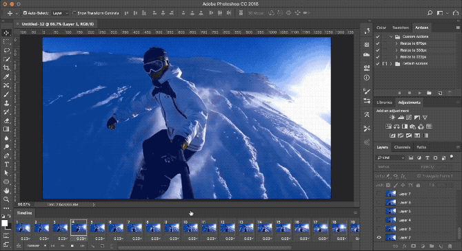 how to make a gif in adobe photoshop