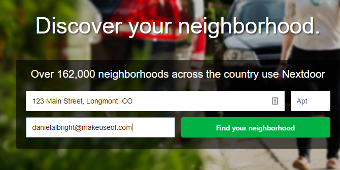 local social network nextdoor