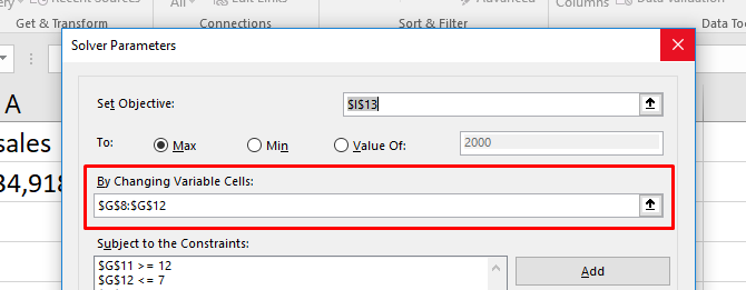 solver for excel 2000