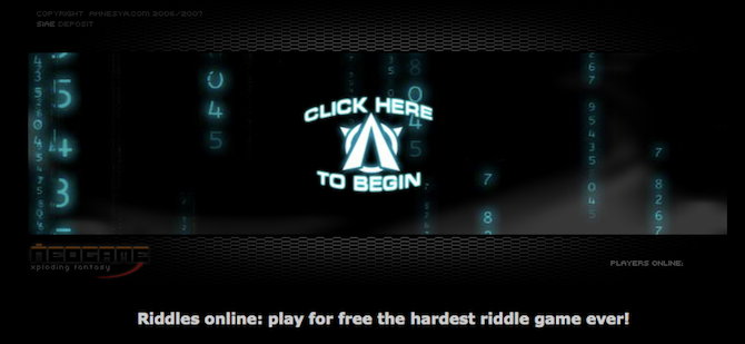 online riddle games