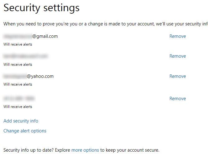 microsoft account security alert we think that someone