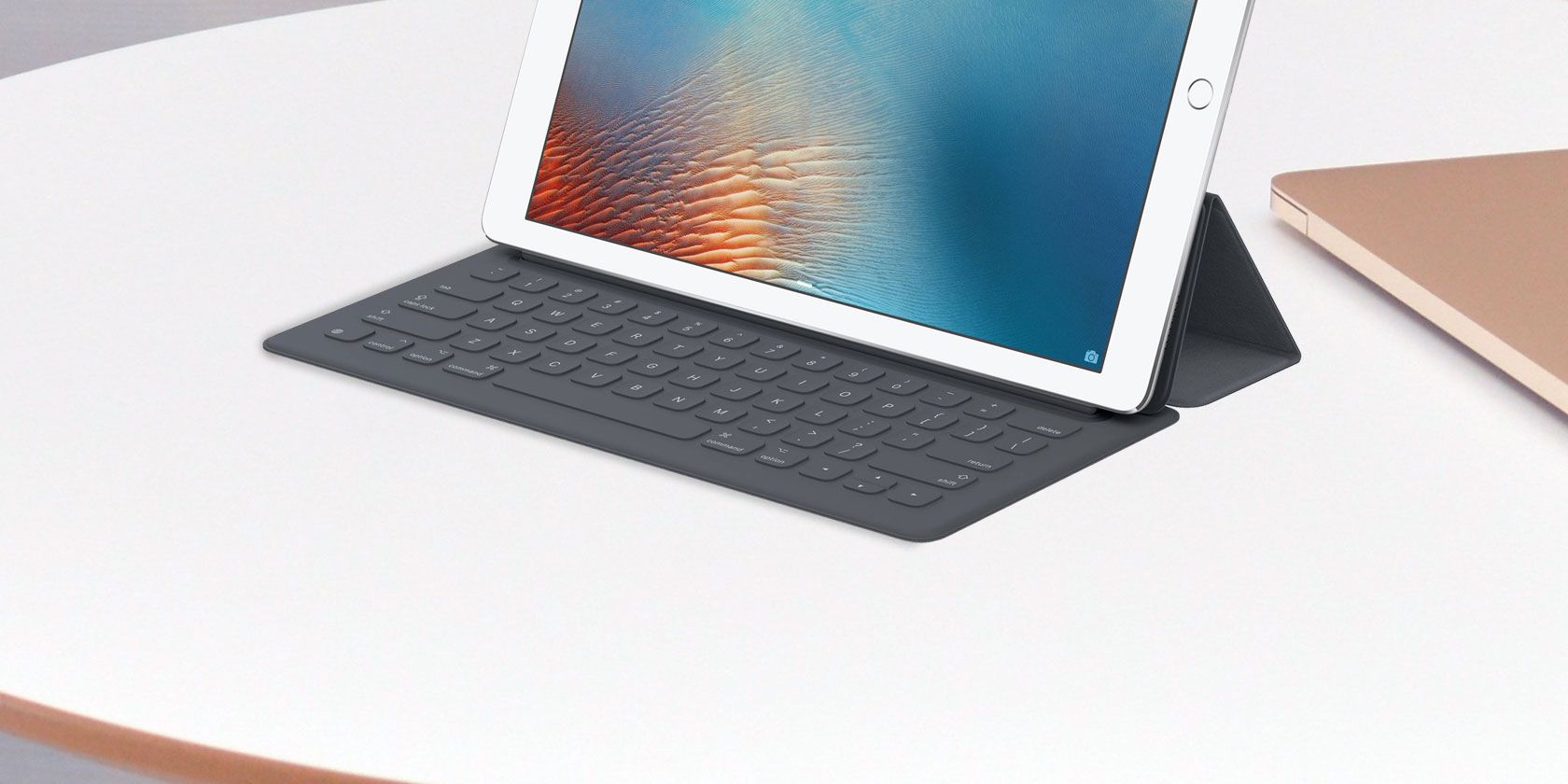 iPad Pro with smart keyboard folio