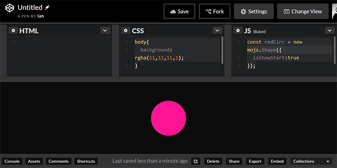 beautiful web animations with mo.js