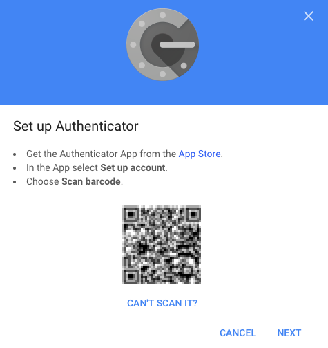 Google authenticator new phone setup