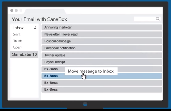 gmail tools - sanebox