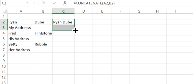 Excel autofill spreadsheet