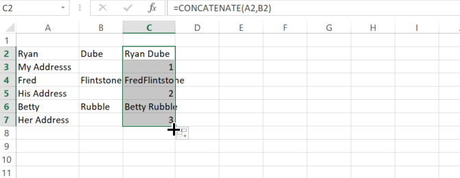 bảng tính tự động điền excel