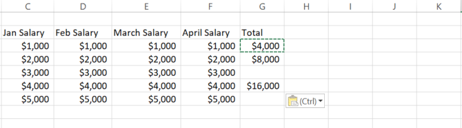 thủ thuật tự động điền excel