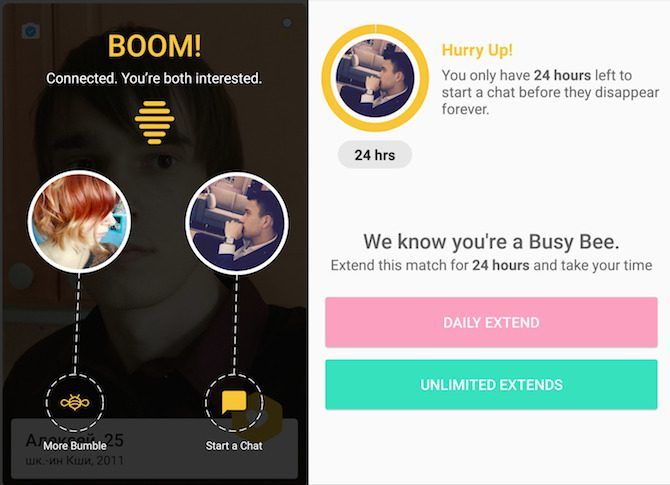 bumble match queue green circle meaning